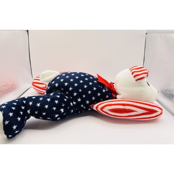 Vintage TY Beanie Baby The Pillow Pals Collection Sparkler 1999 Plush P12 July 4 - Picture 5 of 7